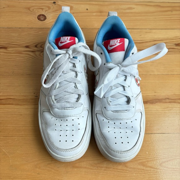 Nike Court Borough Low 2 BG 1 Cherry Shoes | Y7 - Picture 4 of 13